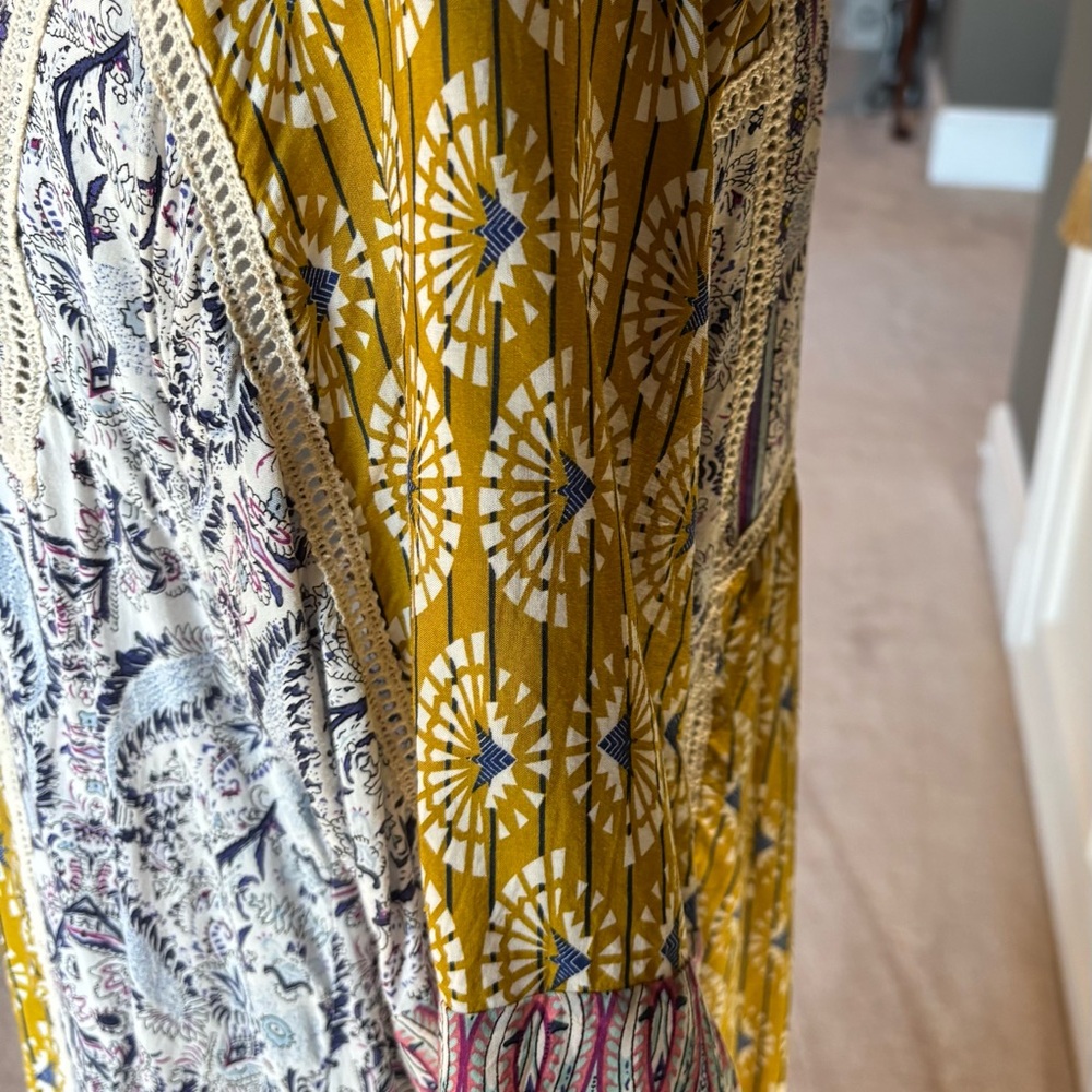 Sundance Terraza Dress in Blue Citron Petite Small - Picture 9 of 12